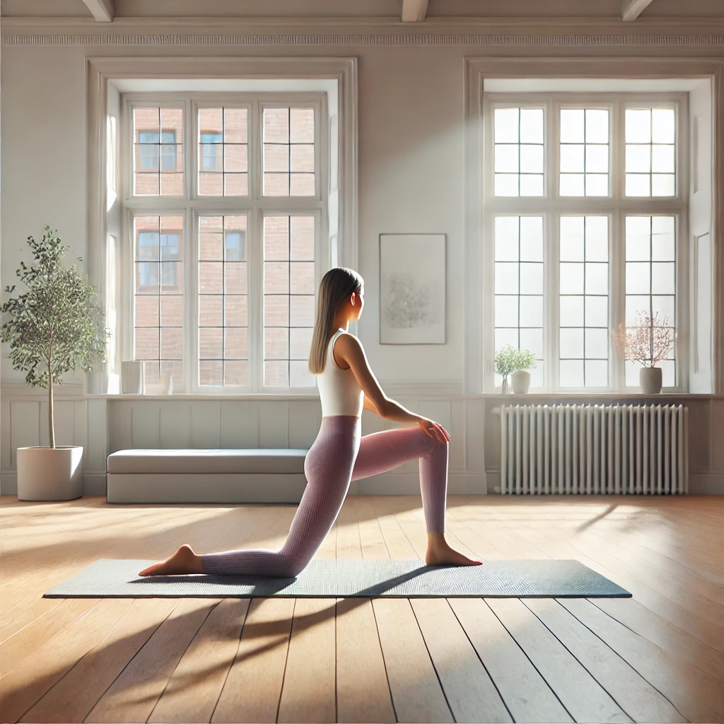 Pilates class session